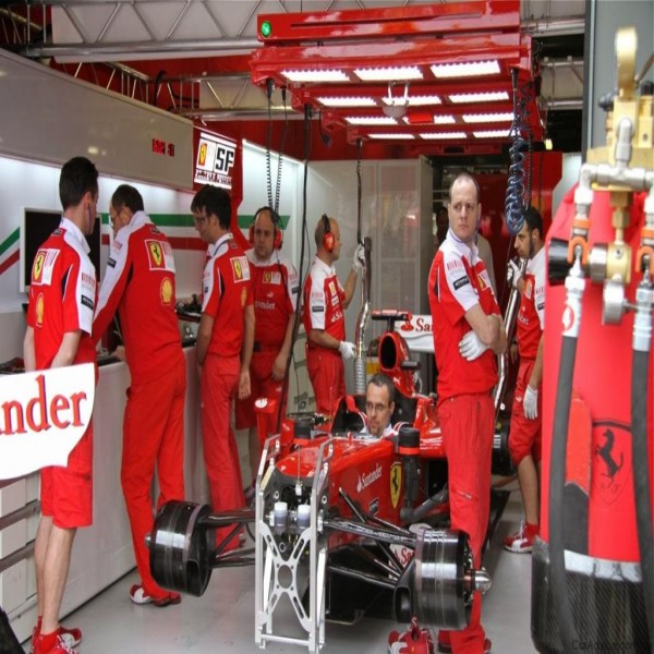 Box de fórmula 1 Box de fórmula 1