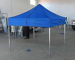 Montagem de tendas para eventos